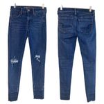 American Eagle  Women's Jeans AEO Distressed Skinny Ankle Jegging Size 2 Short Photo 7