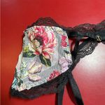 Victoria's Secret Victoria’s Secret Garter Belt XS/S Black Lace Floral Boudoir Lingerie NWT Sexy Photo 3