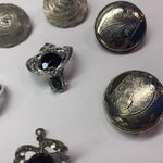 Lot Of 5 Vintage Earrings Clip On Screw On Two Signed Avon 2 Marked Japan Photo 9