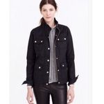 J. CREW Downtown Field Jacket in Black size Petite Small Photo 6