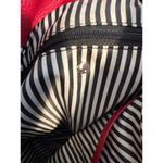 Kate Spade New York Red Pebbled Leather Tote Shoulder Bag Tassel Accent Photo 8