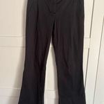 Theory  black dress pants size 4 flare boot cut workwear cotton blend Photo 0