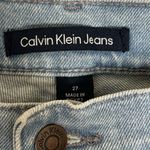 Calvin Klein  jeans high rise 90s fit ladies light wash denim jeans size 27 Photo 4
