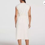 Calia Carrie Underwood Off White Extended Shoulder Midi Dress SZ XS Neutral Photo 1