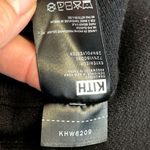 Kith Womens Black Knit Pants Diana Style Elastic Waist Woven Size L Lounge Luxe Photo 6