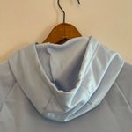 Nike Women's Therma-Fit Baby Blue Performance Swoosh Hoodie Tech Pocket Sz Small Photo 11