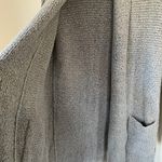 American Eagle Outfitters open front knit cardigan grey cozy long Women’s sz XS Photo 5