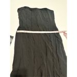 Ann Taylor  Exposed Seam Sleeveless Maxi Gown Cocktail‎ Dress Silk Black Size 12 Photo 13