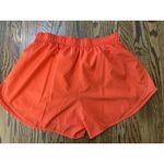 Nike  Women's Orange Tempo Dri-Fit‎ Running Gym Workout Shorts Lining Size Large Photo 6