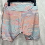 Converse All Star Girls XL (13–15Y) Tie-Dye Bike Shorts Pastel Cloud Print Photo 2