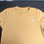 Adidas Women’s Peach Orange Short Sleeve Golf Tee Shirt Top Size Large Photo 2