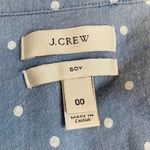 J.Crew  • Blue Chambray Polka Dot Boy Shirt Photo 3
