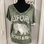 Project Social T  Green Graphic Tee Photo 1