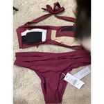 PilyQ New. PQ & Becca color block bikini. Small. Retails $159 Photo 5
