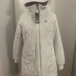 Adidas  Reversible White Gray Jacket Photo 1