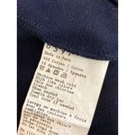 6397 Women's Navy Blue Long Sleeve Crew Neck Boxy Sweater Sweatshirt Top Size M Size M Photo 3