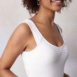 LC Lauren Conrad  Ruched Front Bodysuit Photo 0