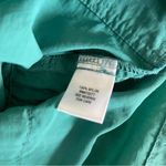 Croft & Barrow Vintage  Women's Nylon Jacket Turquoise Dog Appliques High Neck XL Photo 9