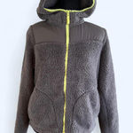 SO good for life Grey fleece jacket with Size Medium Gray Photo 0