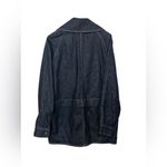 Free People  Denim Car Coat Size Medium Women’s Photo 7