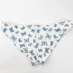 PINK - Victoria's Secret PINK VICTORIA’S SECRET | White and Blue Butterfly Print Bikini Set Sz. Medium Photo 4