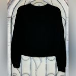 Black Crew Neck Long Sleeve Friends Graphic Holiday Sweatshirt Size XS Photo 2