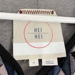 Anthropologie Hei Hei Vala Quilted Open Front Blazer Jacket Blue Women’s Small Photo 8