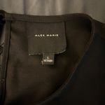 Alex Marie Black Sleeveless Blouse size L Photo 4