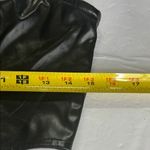 Wild Fable faux leather Black corset Crop Top zip back M concert festival party Photo 9