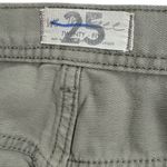 Free People EUC  Maggie Distressed Jeans Moss Green Size 25 Photo 7