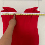 House Of CB  'Tamara'‎ Cherry red Strapless Corset Dress maxi NWOT size XL Photo 6