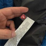 L.L.Bean blue puffer jacket top long sleeve with pockets women’s large Photo 2