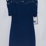 BCX NWT CROCHET TRIM OFF-THE-SHOULDER PARTY DRESS Photo 2