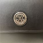 Christian LaCroix   Black Shoulder Bag with Silver Detail Photo 4