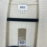 Buckle BKE Long Neutral Color Block Open Weave Knit Cardigan Sweater Size Small NWT Photo 3