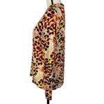 Simply Vera, Vera Wang Simply Vera Vera Wang Large Top Abstract V-Neck Long Sleeve Stretch Lightweight Photo 4