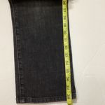 CAbi  Black Slim Boyfriend Jeans dark wash distressed women’s size 12 Photo 14