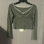 Long Sleeve Green shirt Size M Photo 0