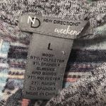 N. D. Weekend Aztec geometric print top rhinestone Green Size L Photo 5