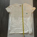 PINK - Victoria's Secret PINK Victoria Secret Short Sleeve Campus T-Shirt S Cozycore Preppy Casual Comfy Photo 5