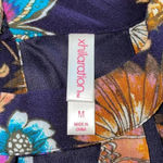 Xhilaration  floral paisley gauzy cutout choker neckline halter midi dress size M Photo 8