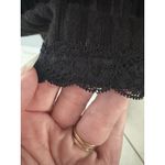 No Boundaries NWT Black Ribbed Dress XXL Bodycon Stretch Goth Rave Witchy Lace Photo 4