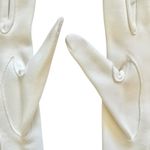 Vintage White Formal Opera Length Wedding Long Evening Gloves 23" Long Size S Photo 5