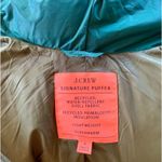J.Crew  Teal Signature Puffer Coat Photo 7