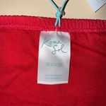 Kona Sol Women's 3XL High-Waist Full Coverage Bikini Bottom Red Photo 2