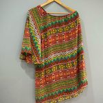 Anthropologie Brown Judith March One-Sleeve Mini Dress Size L EUC Photo 2