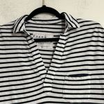 Frank & Eileen Lauren Polo Mini Dress in Navy French Stripe Size Large Photo 5