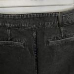 Coach : Black Denim Button Front Mini Skirt- pockets-100% cotton- 2 Photo 9