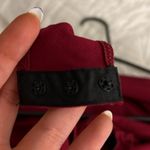 SheIn Red Body Suit Square Neck Photo 2