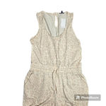 Splendid  Ole Beige Leopard Print Sleeveless Jumpsuit Photo 1